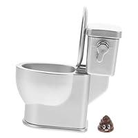 Algopix Similar Product 19 - VICASKY Dollhouse Toilet Model