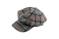 Algopix Similar Product 17 - CRAGGI Baker Boy Cap Newsboy Cap Grey