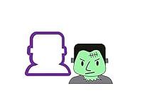 Algopix Similar Product 20 - Frankenstein Head Cookie Cutter 
