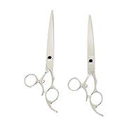 Algopix Similar Product 9 - ShearsDirect P15SV 2 Pc Set Str  CRV 2