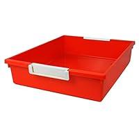 Algopix Similar Product 16 - Romanoff 6QT Orange Tattle Tray W Label
