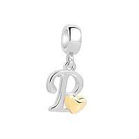 Algopix Similar Product 10 - Tedit 925 Sterling Silver Letter Charms