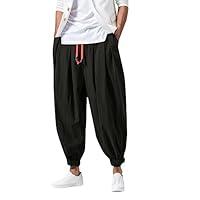 Algopix Similar Product 14 - Wide Leg Casual Pants for Men Relaxed