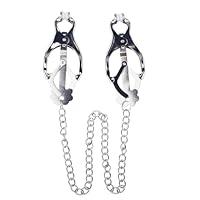 Algopix Similar Product 13 - Nipple Clamps with Chain Adjustable