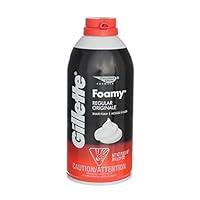 Algopix Similar Product 4 - Gillette Foamy Shaving Cream Regular 