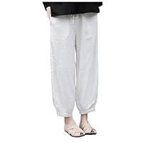 Algopix Similar Product 14 - wide leg pants women cropped plus size