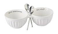 Algopix Similar Product 13 - Mud Pie Double Salsa Server Set Mild