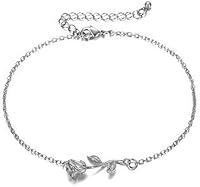 Algopix Similar Product 19 - Rose Gold Women Girls Anklets Jewelry
