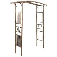 Algopix Similar Product 4 - vidaXL Rose Arch Bamboo 571 Garden