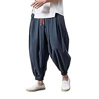 Algopix Similar Product 10 - Mens Cotton and Linen Casual Bloomers