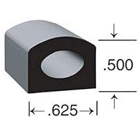 Algopix Similar Product 20 - .375 X .625 "D", Epdm, Bl