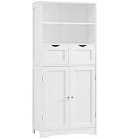 Algopix Similar Product 15 - Iwell Tall Bathroom Cabinet Storage