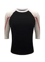 Algopix Similar Product 16 - ILTEX Baseball Softball Raglan Tshirt