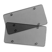 Algopix Similar Product 18 - MiLanNuo 2X Smoked Flat License Plate