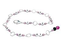 Algopix Similar Product 4 - Pink Pearl Row Counter Chain for