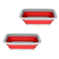 Algopix Similar Product 9 - Set of 2 Multipurpose Wash Bins 