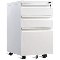 Algopix Similar Product 16 - Giantex 3Drawer Mobile File Cabinet