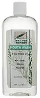 Algopix Similar Product 19 - Tea Tree Mouthwash Alcohol Free  12 oz