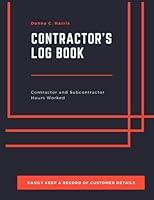 Algopix Similar Product 9 - Contractors Log Book Contractor and