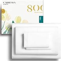 Algopix Similar Product 1 - Carressa Linen 800 Thread Count Long