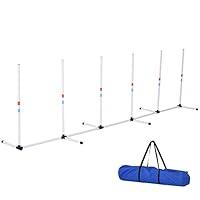 Algopix Similar Product 4 - PawHut Adjustable Dog Agility Training