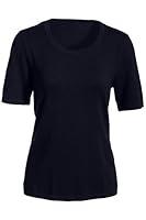 Algopix Similar Product 8 - Edwards WOMENS SHORT SLEEVE SCOOP NECK