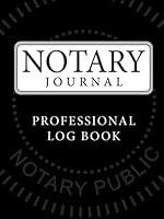 Algopix Similar Product 8 - Notary Journal Log Book Hardcover