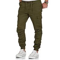 Algopix Similar Product 17 - Mens Sweat Pants Casual Solid Color
