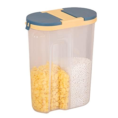 Shikiy 8L Rice Container Glass Rice Storage Rice Storage  Dispenser with Base Dampproof Insect Proof Rice Storage Tank with Cup for  Home : Home & Kitchen