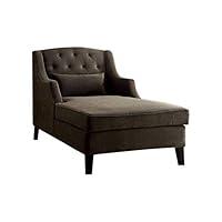 Algopix Similar Product 3 - Benjara Gray Benzara Wooden Chaise