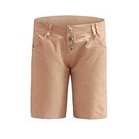 Algopix Similar Product 18 - BAOHOKE Plus Size Pocket Button Wide
