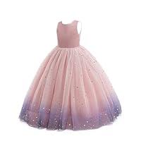 Algopix Similar Product 11 - Flower Girls Tulle Dress Formal Ball