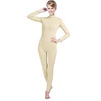 Algopix Similar Product 5 - QY Unisex Spandex Unitard Mock Neck