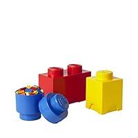 Algopix Similar Product 1 - LEGO Red Blue Yellow Storage Box