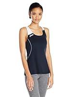 Algopix Similar Product 9 - ASICS Womens Alley Tank NavyWhite