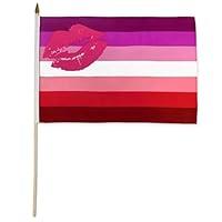 Algopix Similar Product 2 - Lipstick Lesbian Pride Stick Flags 