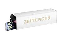 Algopix Similar Product 16 - Burg Wchter Metal Newspaper Box with