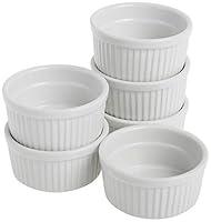 Algopix Similar Product 3 - Norpro 4oz120ml Porcelain Ramekins