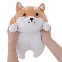 Algopix Similar Product 4 - Shiba Inu Dog Plush Pillow Cute Corgi