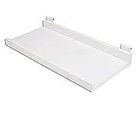 Algopix Similar Product 9 - White Melamine Shelf Kit  11D X 24L