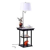 Algopix Similar Product 16 - Brightech Madison Side Table with Lamp