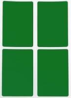 Algopix Similar Product 16 - Royal Green Rectangle Colored Stickers