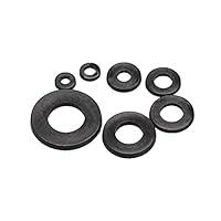 Algopix Similar Product 9 - LJWXX Washer 500Pcs Black Plastic Nylon