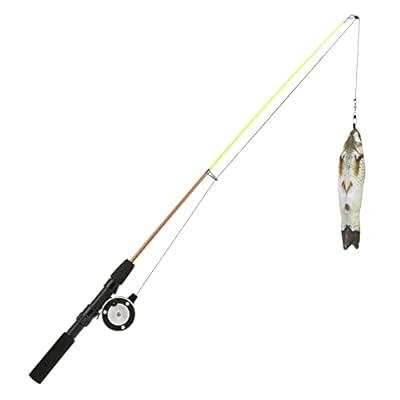 Best Deal for 01 02 015 Cat Toys, Fishing Rod Cat Toy Lifelike