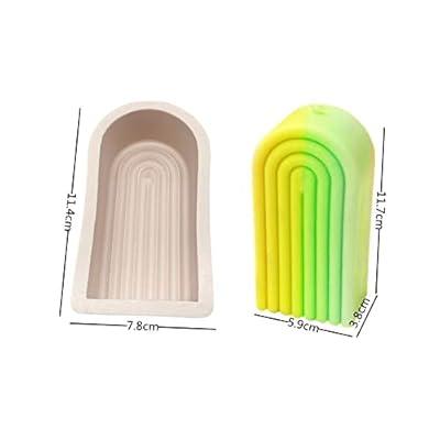 3 Pack Silicone Candle Molds, 3d Bubble Cube Wax Candle Making Mold,  Diamond Cube Candle Mould For Candle Making 3pcs