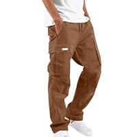 Algopix Similar Product 11 - Firshop Cargo Pants for Men Baggy