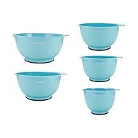 Algopix Similar Product 5 - KitchenAid Mixing Bowls Set of 5 Aqua