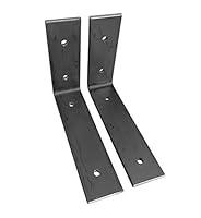 Algopix Similar Product 6 - 2 Pack  Angle Shelf Bracket Iron