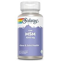 Algopix Similar Product 1 - SOLARAY Pure MSM Capsules 1000 mg 60