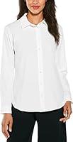 Algopix Similar Product 3 - Coolibar UPF 50 Womens Rhodes Shirt 